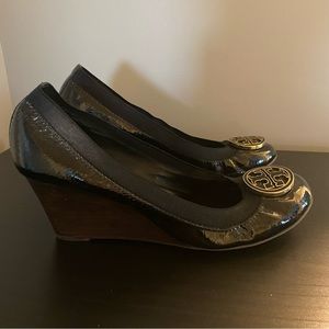 Patent Leather Tory Burch Wedge